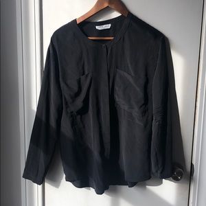 Everlane wearable silk button down